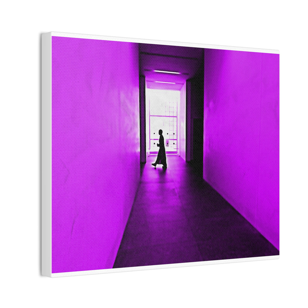 Purple Passadís Wall Art