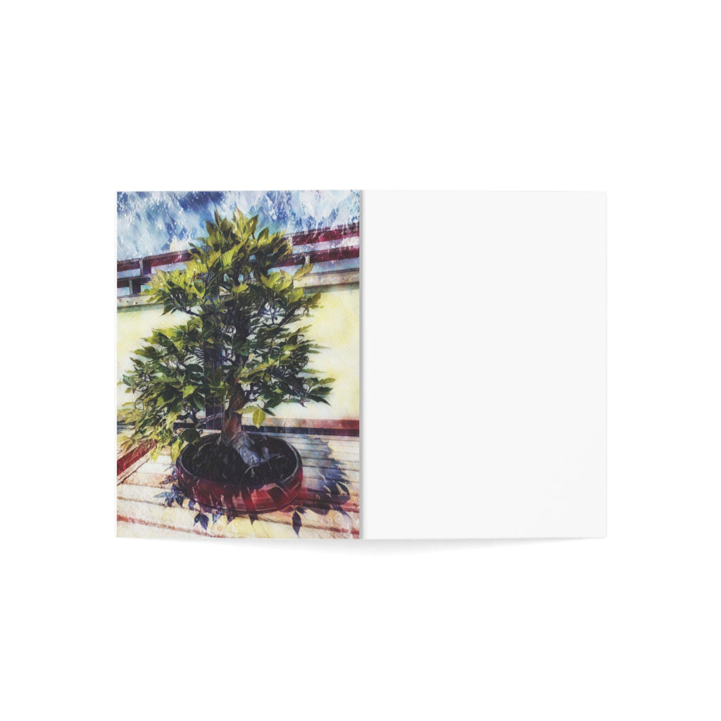 Bonsai Tree Greeting Cards