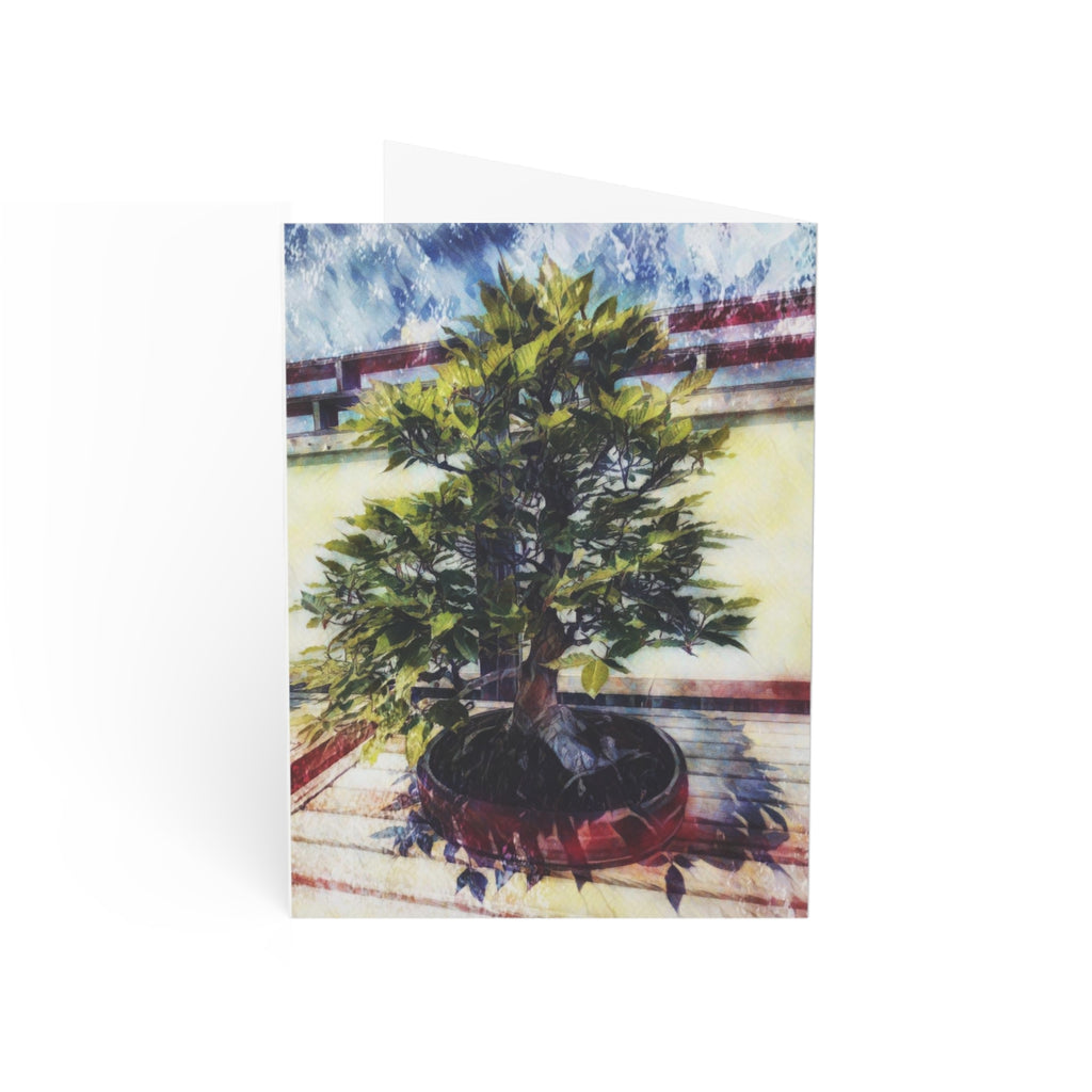 Bonsai Tree Greeting Cards