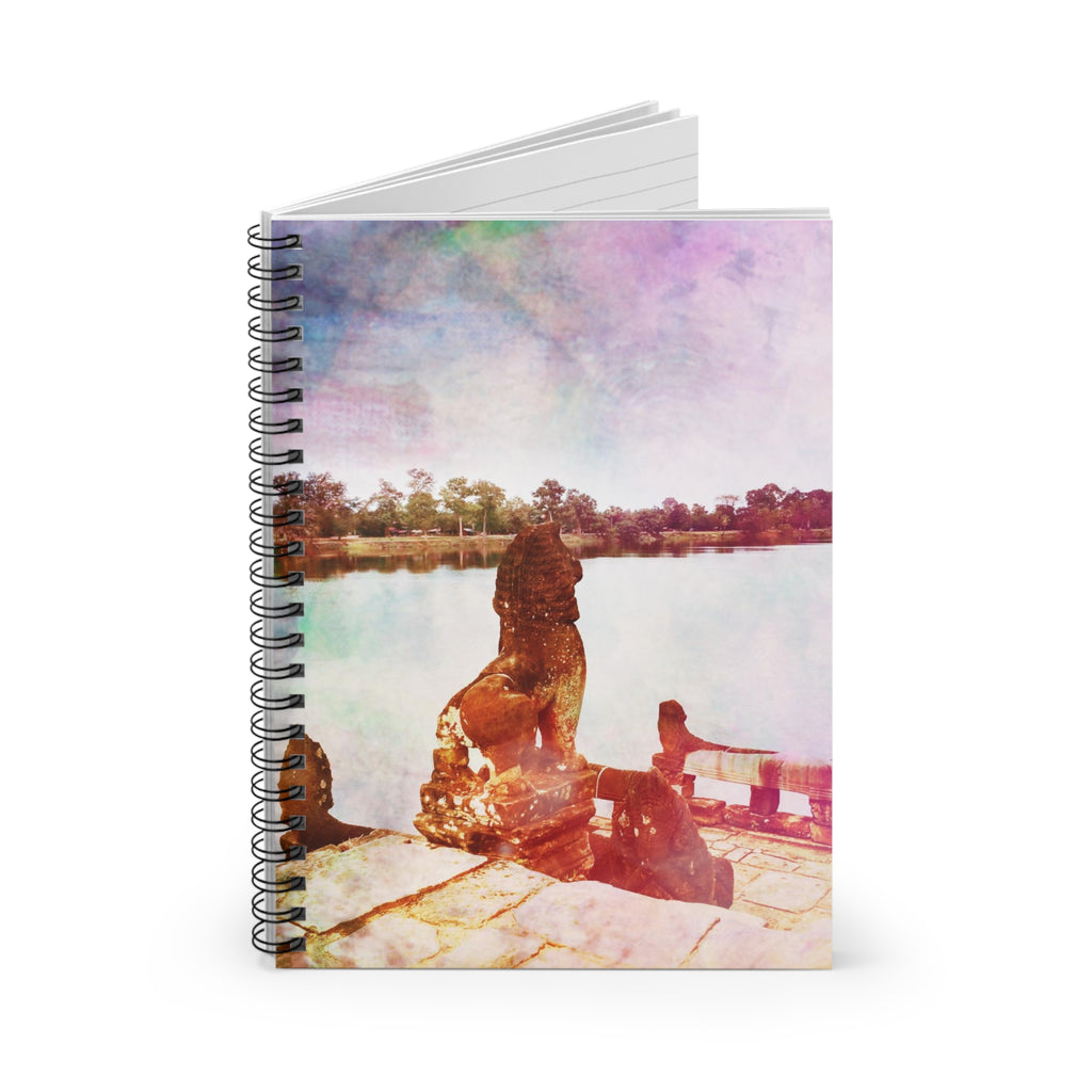 Cambodian Lion Spiral Notebook