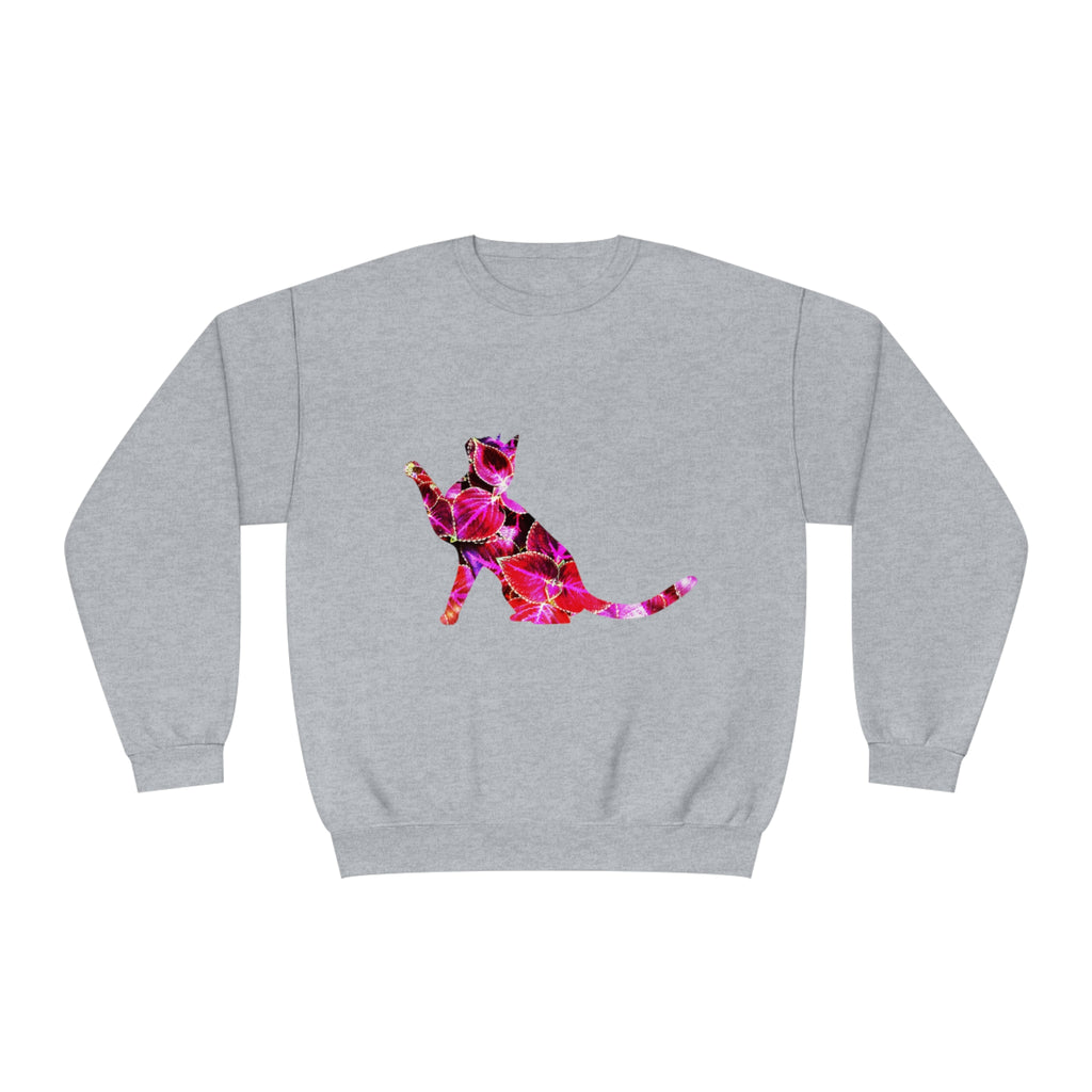 Floral Cat Sweatshirt