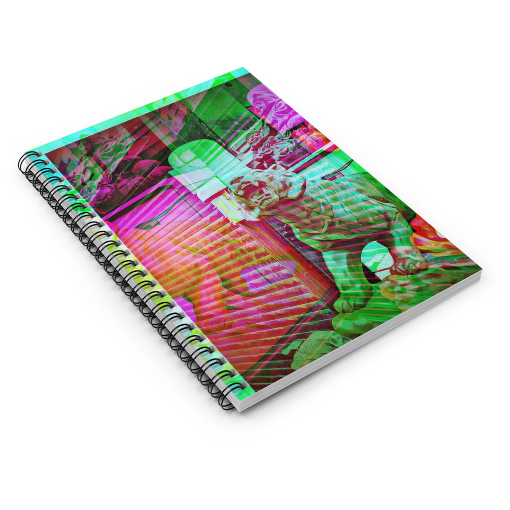 Tiger Buddha Spiral Notebook