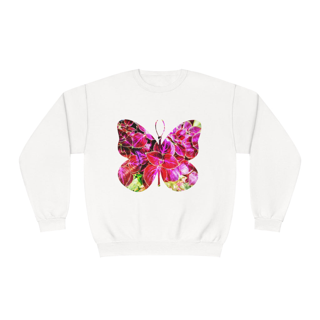 Floral Butterfly Sweatshirt