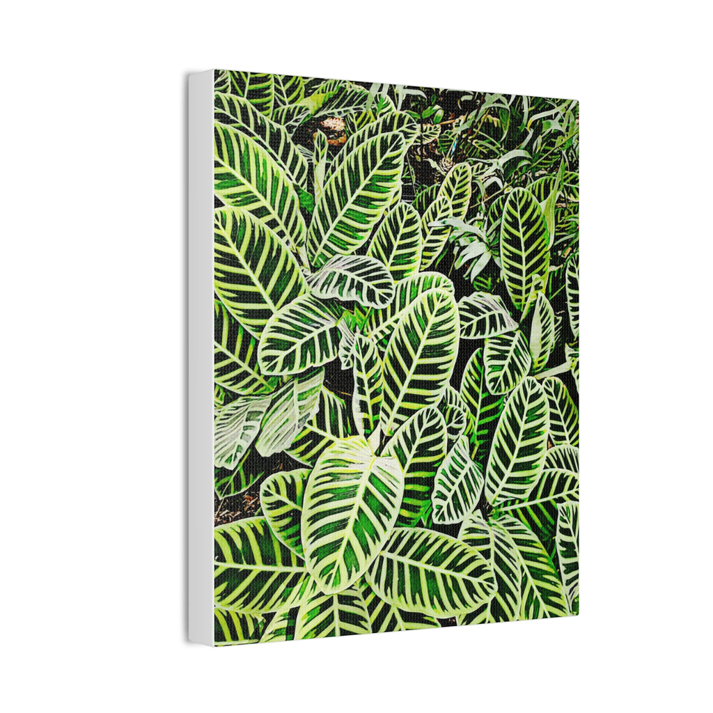 Jungle Leaves Canvas Wall Art