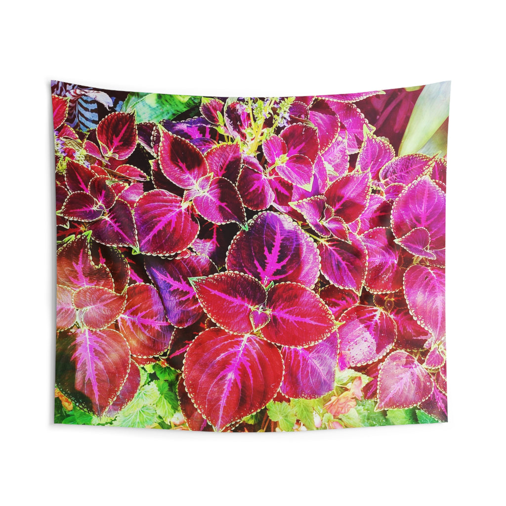 Purple Plant Tapestry