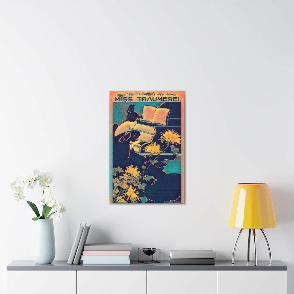 Piano Wall Art Vintage Style