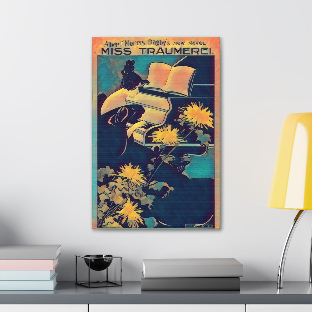 Piano Wall Art Vintage Style