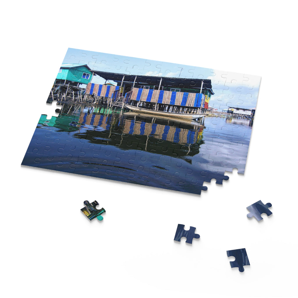 Blue Liquid Puzzle (120, 252, 500-Piece)