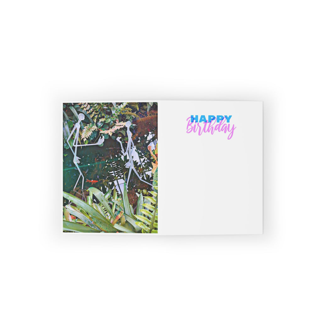 Garden Happy Birthday Cards (8 pcs)