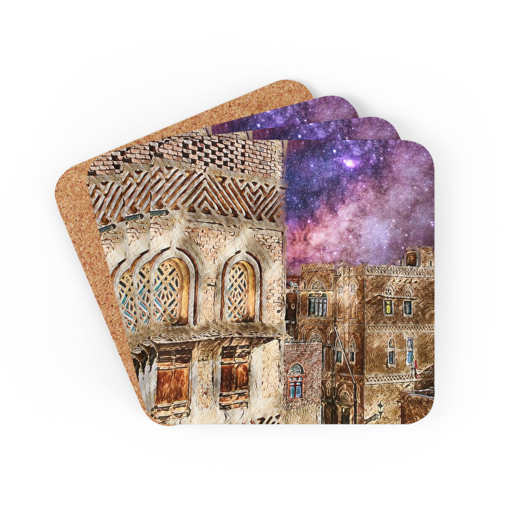 Old City of Sanaa Coaster Set